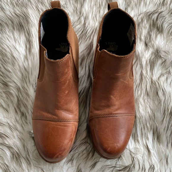 Sorel Joan of arctic wedge Chelsea boots - Picture 7 of 10